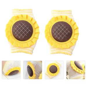 1쌍 가정용 무릎 보호대 아기 무릎 보호대 특별히 설계된 편안한 장시간 사용 유아용 아기 무릎 보호대