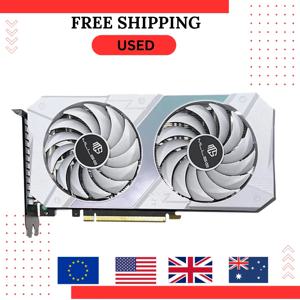 중고 MLLSE 그래픽 카드 NVIDIA GeForce RTX 3060 12GB GDDR6 256비트 PCI 익스프레스 4.0×16 HDMI 데스크탑 게이밍 비디오 카드