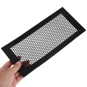 2개입 4x10 바닥 통풍구 커버 실리콘 유연한 벌집형 그릴 침실 에어컨 통풍구 디플렉터 HVAC 히트 레지스터 이동식 주택용