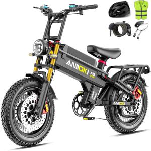 핫 세일 듀얼 모터 전기 자전거, 2025 A8 PRO MAX 전기 자전거