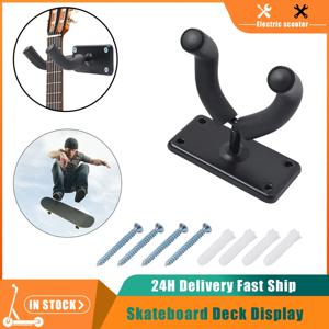 벽걸이 스케이트보드 데크 디스플레이 벽걸이 수평 행거 랙 안정적이고 튼튼한 롱보드 보관 디스플레이 랙 액세서리