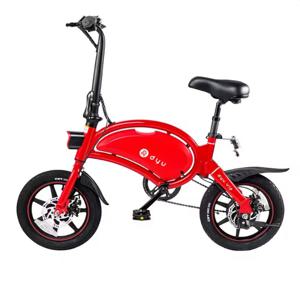 페달이 있는 스피드 전기 자전거 앱 제어 스마트 전기 자전거 14인치 250W 10Ah 시티 전기 자전거 접이식