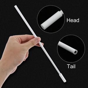 PTFE 회수 막대 소형 교반 막대 교반 원형 스틱 커피 털 혼합 실험실 교반기