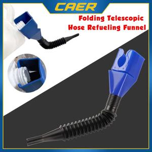 가솔린 충전 연장 파이프 자동차 오토바이 용 유연한 엔진 급유 스냅 깔때기 물 오일 필터 깔때기 배수 도구