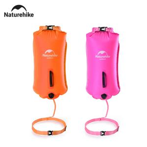 네이처하이크 수영 드라이 백, 방수 팽창식 부표 플로팅 백, 초경량 수영 표류 자루, 보트 래프팅 에어백, 18L