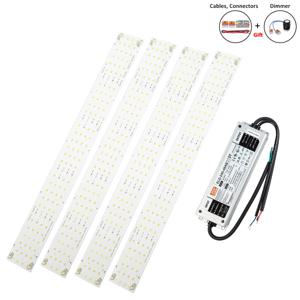 기존 삼성 LM281B + 양자 led 조명 4 바 보드 3000K 3500K 5000K Meanwell 240w 드라이버 ELG-240-48AB diy 식물 성장 램프