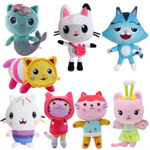 개비 인형 집 인형 장난감 Mercat 만화 박제 동물 인어 자동차 고양이 인형 어린이 생일 Christams 만화 인형 선물