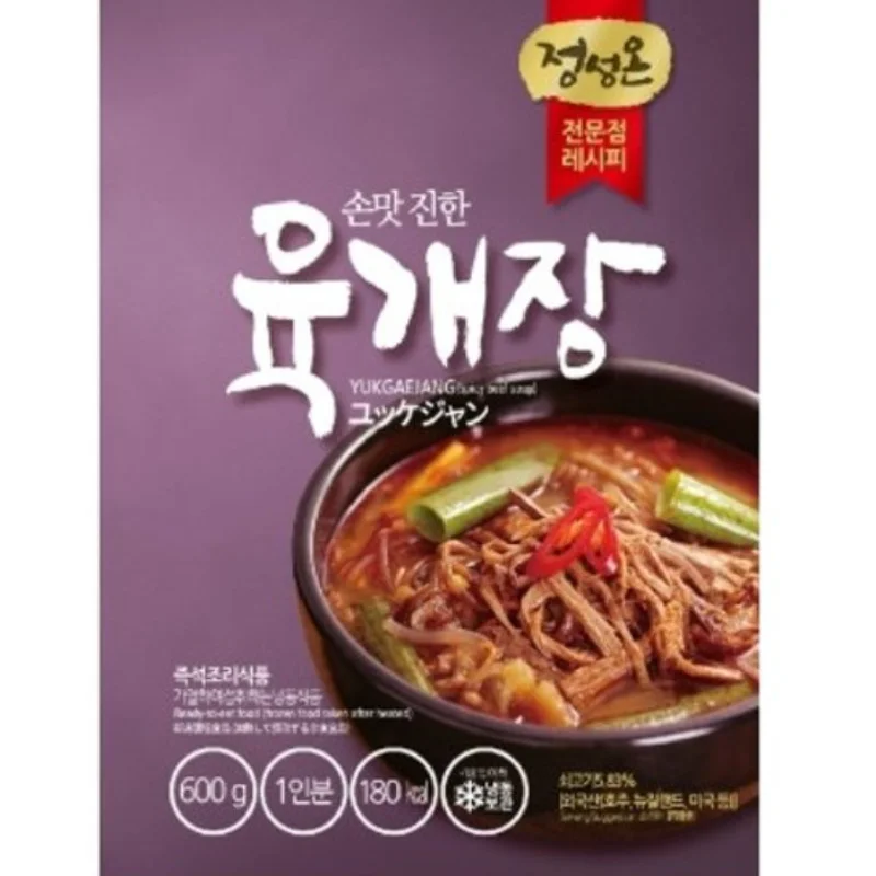 정성온 육개장 600g