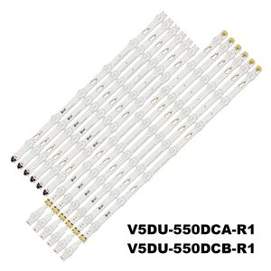 삼성 BN96-39659A 39660A V5DU-550DCA-R1 V5DU-550DCB-R1 BN96-40099A 40100A LM41-00136A UE55KU6172U 용 새 LED 백라이트 스트립