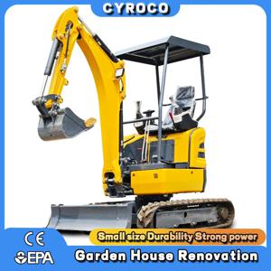 1.2 톤 미니 굴삭기 Kubota 엔진 맞춤형 EURO 5 굴삭기 도매 크롤러 굴삭기 빠른 배송