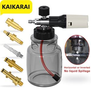 세차기 폼 캐논 비누 생성기 액세서리 Karcher Nilfisk Parkside Lavor 고압 물총 스노우 폼 스피어