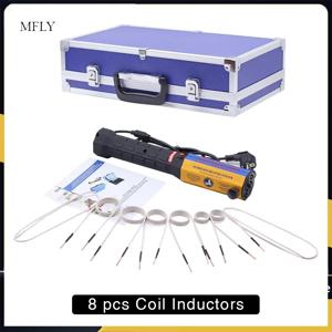1000W 자기 유도 히터 휴대용 Flameless 유도 히터 기계 8 코일 자동차 수리 도구 히터 키트 Machine110v 220v