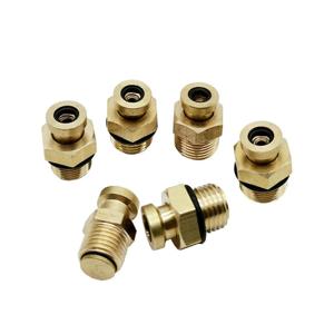 10개 공압 샤프트 인플레이터 팁 M10 M12 M14x1.5 M16x1.5 평면 테이퍼 O 링 에어 척 커넥터