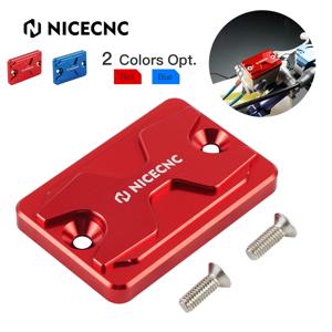 NiceCNC 프론트 브레이크 리저버 유체 커버 캡 야마하 랩터 700 2013-2024 250 125 YFZ450R 그리즐리 700 550 혼다 TRX450R 용