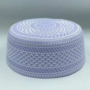 무슬림 남성용 면 자수 기도 모자 이슬람 헤드스카프 레저 사우디아라비아 스타일 토키피팟 터번 남성 의류