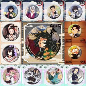 58mm 애니메이션 히메지마 교메이 이구로 오바나이 코스프레 의상 배지 핀 SPTE 틴플레이트 브로치 ﻿   프롭 골프