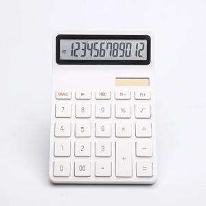 홈 오피스 학교용 이중 전원 공급 장치 전자 재무 회계 도구가 포함된 12자리 태양열 계산기