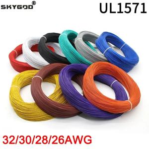 UL1571 전자 와이어 32 30 28 26 AWG 유연한 케이블 PVC 절연 주석 도금 구리 환경 LED 라인 DIY 코드
