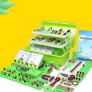 물리 실험실 기본 전기 발견 회로 자력 실험 키트 과학 교육 장난감 중고등학교용