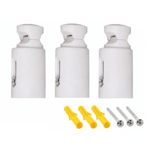 3PC 벽 브래킷 욕실 수건 레일 라디에이터에 대 한 가열 라디에이터 브래킷 수건 걸이 라디에이터 욕실 벽 걸이 걸이