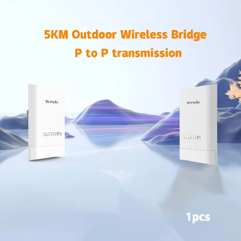 Tenda OS3 5KM 5GHz 867Mbps 실외 CPE 무선 5G WiFi 리피터 확장기 라우터 AP 액세스 포인트 Wi-Fi 브리지 p-p