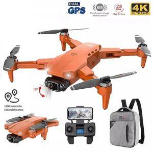 드론 L900 Pro 4K 전문 5G GPS HD 듀얼 카메라 사진 브러시리스 접이식 쿼드콥터 RC 거리 1.2KM 드론 완구