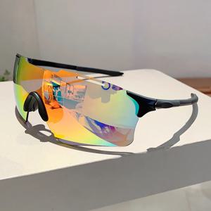 KAMMPT 1pc/2PC 세트 디자이너 무테 여성 선글라스 야외 운전 남성 코팅 태양 안경 사이클링 하이킹을위한 래핑 된 그늘