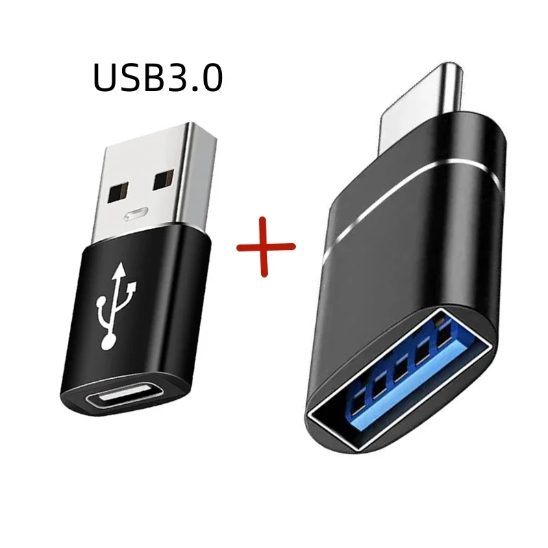 2PCS USB 3.0 유형 C OTG 충전기 어댑터 커넥터 유형-C-USB 남성-유형-c 적응 변환기 PC MacBook 자동차 USB ipad