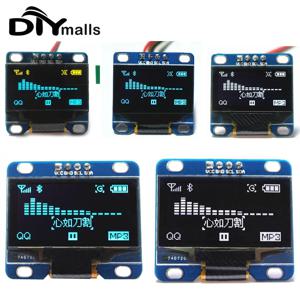 OLED 디스플레이 모듈, 흰색 노란색 파란색 I2C IIC 직렬 OLED LCD 스크린, Arduino 51 MSP420 STIM32 SCR, 0.96 