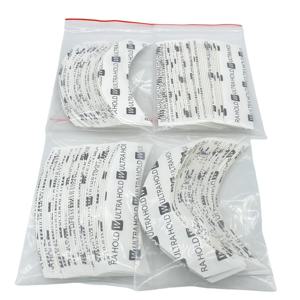 36 조각 4 모양 7.6 cm * 2.2 cm 흰색 울트라 홀드 테이프 레이스 전면 테이프 아크 양면 테이프 가발 가발 접착제