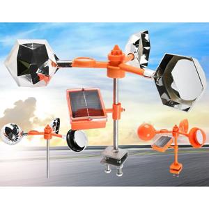 태양광 3-in-1 조류 퇴치기: 초음파, 바람 움직임 및 반사 플래시 기능을 갖춘 과수원 농장 정원 연못용