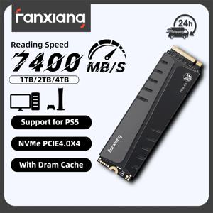 Fanxiang S770 M.2 SSD NVMe 7300 메가바이트/초 1TB 2TB 4TB PCIe4.0x4 M.2 2280 PS5 데스크탑 PC SSD 하드 디스크용 내부 솔리드 스테이트 드라이브