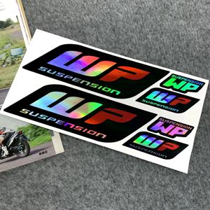 가와사키 혼다 스즈키 두카티 베넬리 오토바이 쇼커 스티커 WP 서스펜션 포크 댐퍼 데칼 오토바이 액세서리