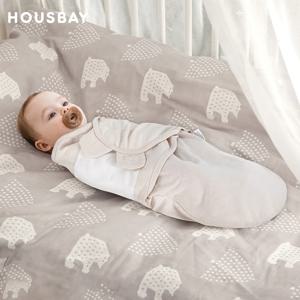 신생아 추출 봉투를위한 100% 코튼 아기 슬리핑 백 Swaddle Cocoon 아기 담요 Swaddling Wrap Baby Girl 용 Sleepsack