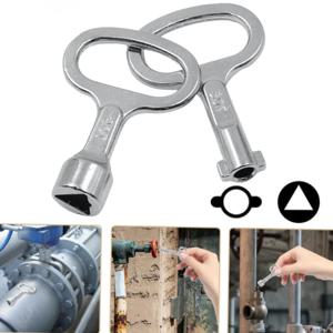 삼각형/소켓 전기 캐비닛 박스 스위치 전원 패널 키 메트로 기차 엘리베이터 도어 키 범용 키 다기능 렌치