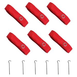 배구 코트 라인 휴대용 모래 배구 경계 코드 배구 전천후 경계 코드 스테인레스 스파이크 포함