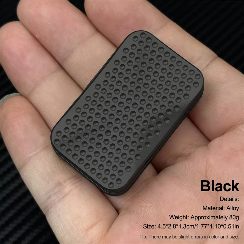 1 EDC Fidget 슬라이더 회전 안티 압력 금속 비누 감각 장난감 Addah 초점 테이블 장난감 소프트 마그네틱 슬라이더