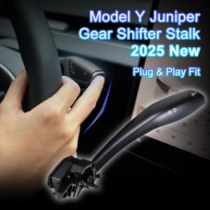 테슬라 모델 Y 주니퍼 2025-2026 EV 부품용 패들 시프터가 있는 기어 레버, 미국, 유럽, 아시아 지역 시장에 적합
