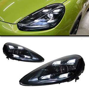 포르쉐 카이엔 958.1 958.2 2011-2018 업그레이드 2020 매트릭스용 헤드라이트 LED 헤드램프