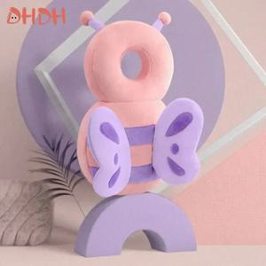 아기 머리 보호대 유아 낙상 방지 헤드레스트 통기성 아기 걸음마 낙상 방지 등받이 베개 안전 보호 백팩