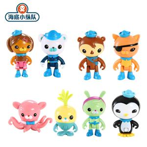 Octonauts 장난감 세트 어린이 장난감 Barnacles Kwazii Peso 펭귄 Shellington Dashi Inkling 애니메이션 액션 피규어 어린이 장난감
