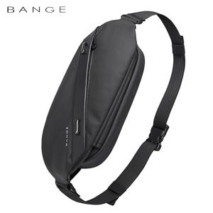 BANGE 대용량 방수 다기능 Crossbody 가방 남자 숄더 가방 허리 벨트 매칭을위한 남성 슬링 가슴 가방