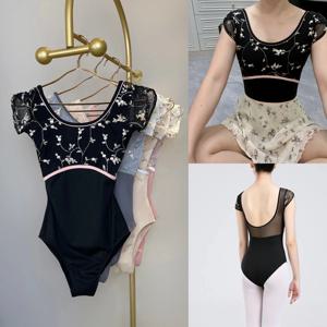 발레 체조 춤 레오타드 여성 2025 새로운 도착 일일 운동 댄스 의류 성인 우아함 발레 댄스 작업복