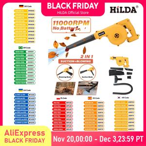 HILDA 1000W 공기 송풍기 컴퓨터 클리너 휴대용 전기 공기 압축기 집진기 주택 개선 및 도구 가전 제품