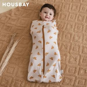 아기 침낭 신생아 아기 Swaddle 민소매 수면 자루 여름 얇은 100% 코튼 소프트 2 방향 지퍼 기저귀 변경 가방