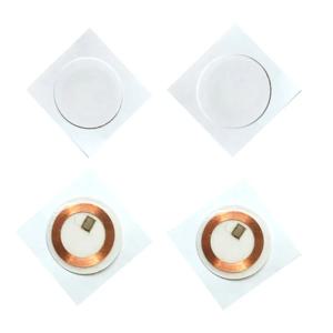 5/10PCS 25mm 125Khz RFID 태그 EM4305 T5577 쓰기 가능한 스티커 근접 카드 RFID 복사기 용 재기록 가능한 접착 라벨