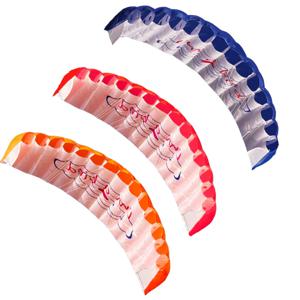 야외 재미 스포츠 파워 듀얼 라인 스턴트 파라포일 낙하산 초보자를 위한 레인보우 스포츠 비치 연