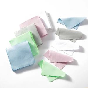 50pcs 실버 폴란드어 클리너 천 손수건 냅킨 실버웨어 쥬얼리 도구 장비 만들기 용품 수제