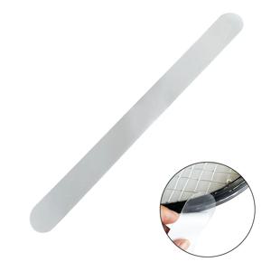 투명 테니스 라켓 패들 헤드 보호 테이프 마찰 스티커 감소 테니스 액세서리 37x3.5cm