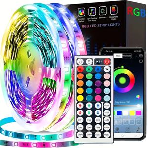 방에 대 한 Led 조명 RGB Led 스트립 원격 제어 색상 변경 RGB 테이프 조명 홈 파티 장식 TV 백라이트